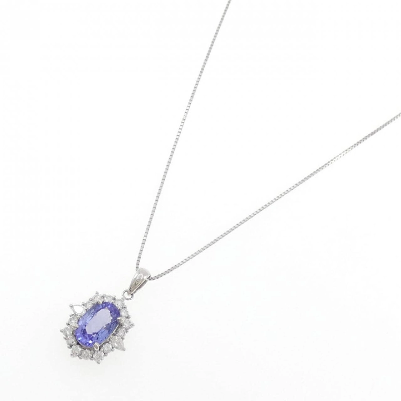 Dây chuyền Tanzanite PT900/PT850 2.09CT - Hàng hiệu Authentic 857990