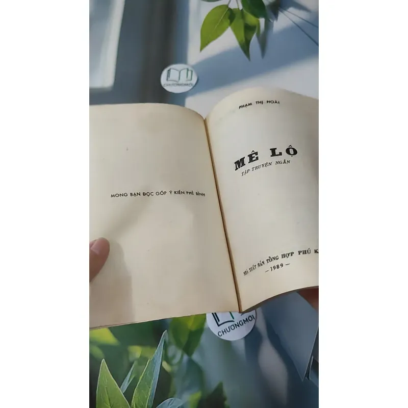 [MIỄN PHÍ BỌC SÁCH] [XƯA] Mê Lộ (1989) - Phạm Thị Hoài 997663