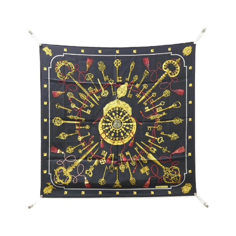 Khăn quàng cổ HERMES LES CLES - Hàng hiệu Chính hãng 807449