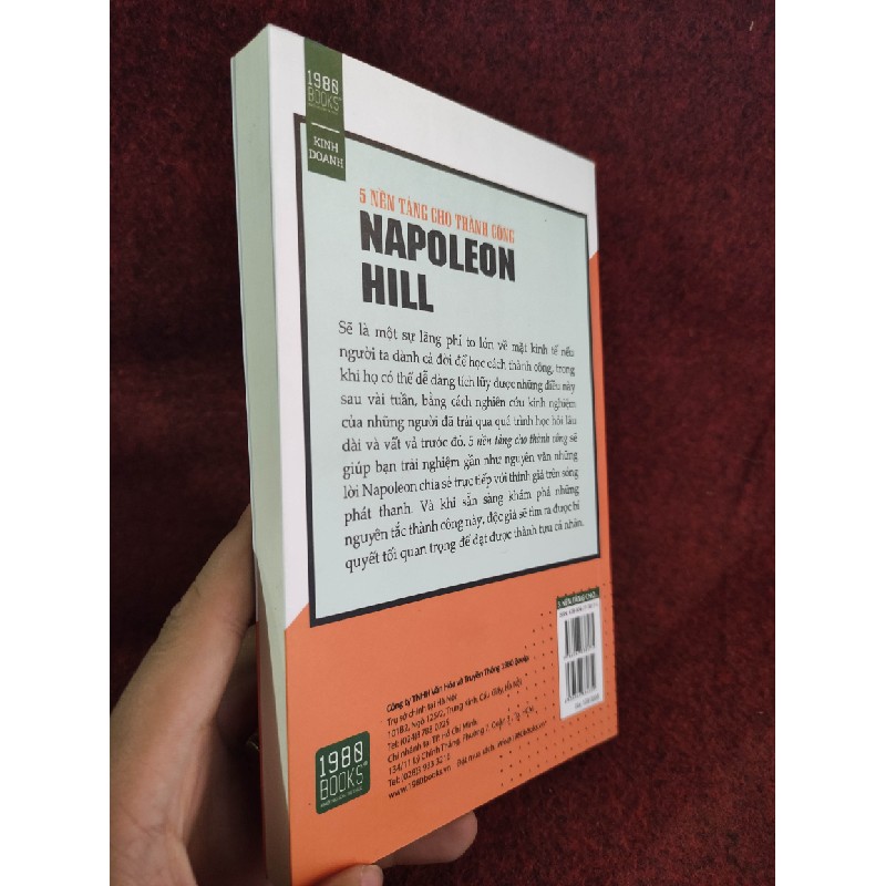 5 nền tảng cho thành công Napoleon hill mới 90% 42469