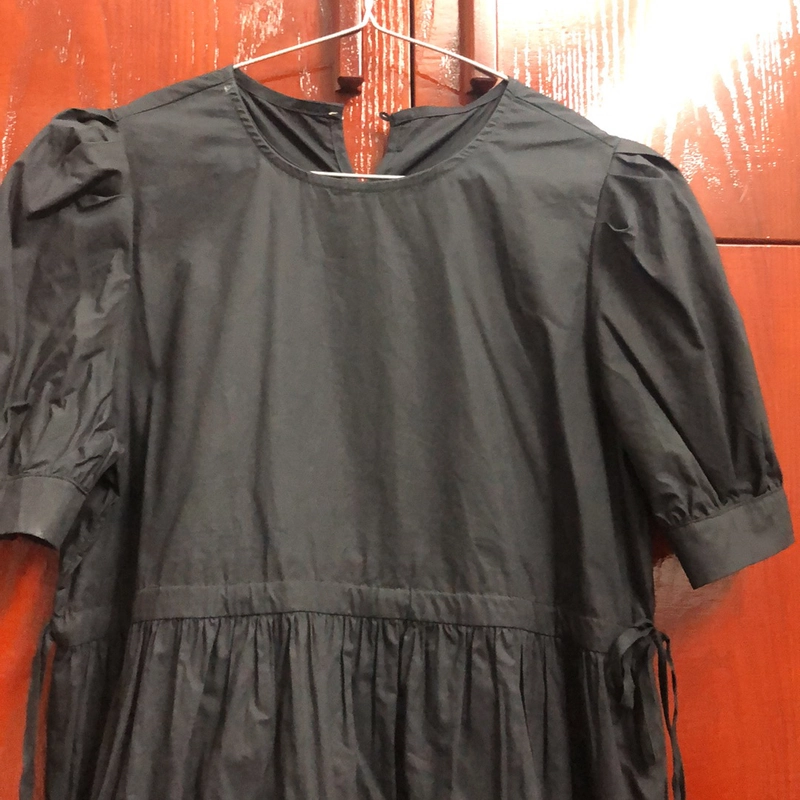 Đầm thô babydoll đen hàng quảng châu size M  518967