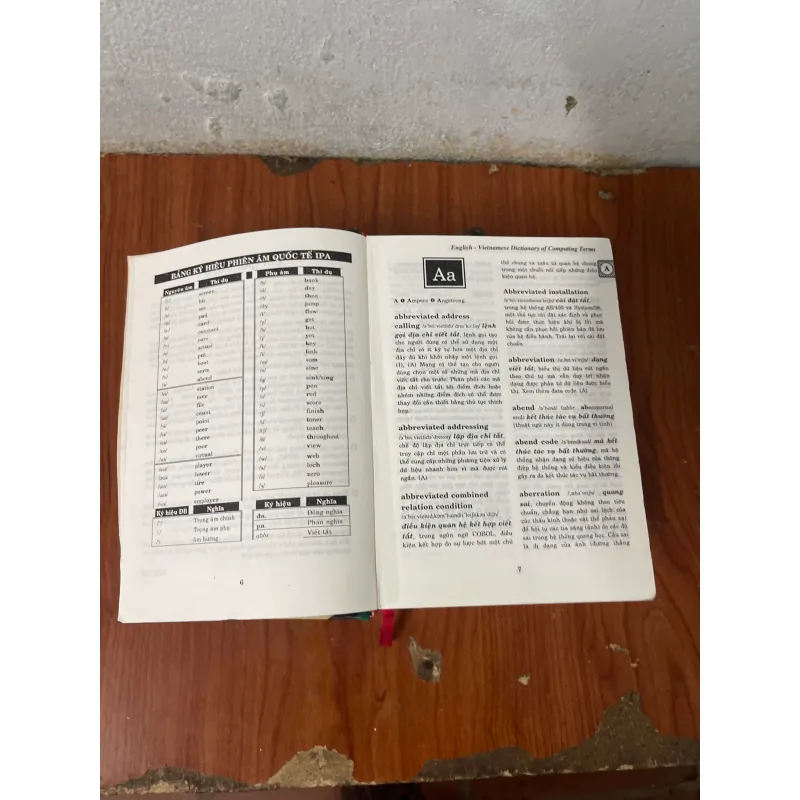 THUẬT NGỮ TIN HỌC ANH - VIỆT ENGLISH - VIETNAMESE DICTIONARY OF COMPUTING TERMS- LÊ M. TRÍ 731122