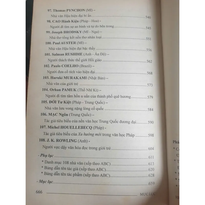 108 Nhà Văn Thế Kỷ XX-XXI 718762