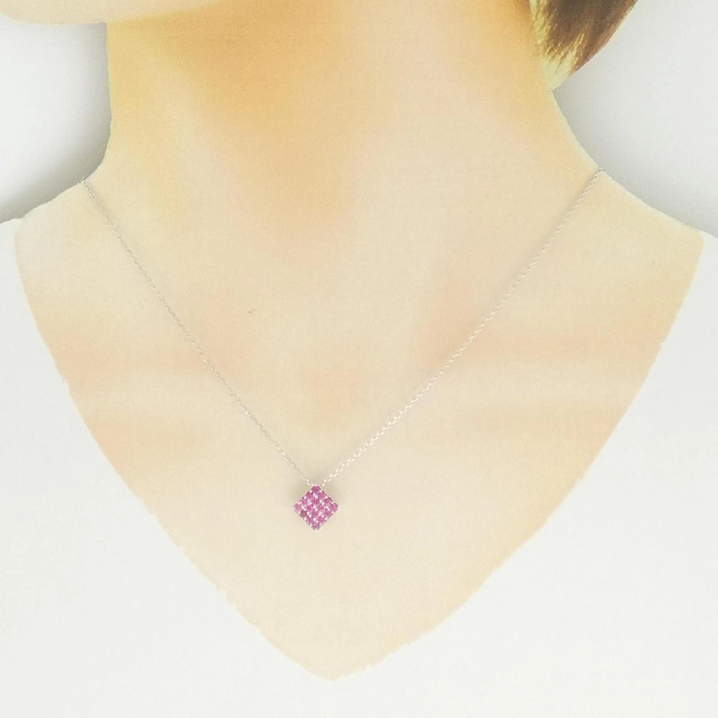 K18WG Spinel Necklace 0.50CT - Hàng hiệu Chính hãng 857738