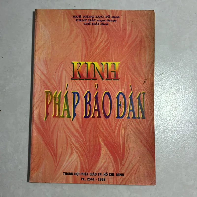 Kinh pháp bảo đàn - Trí Hải dịch 783228