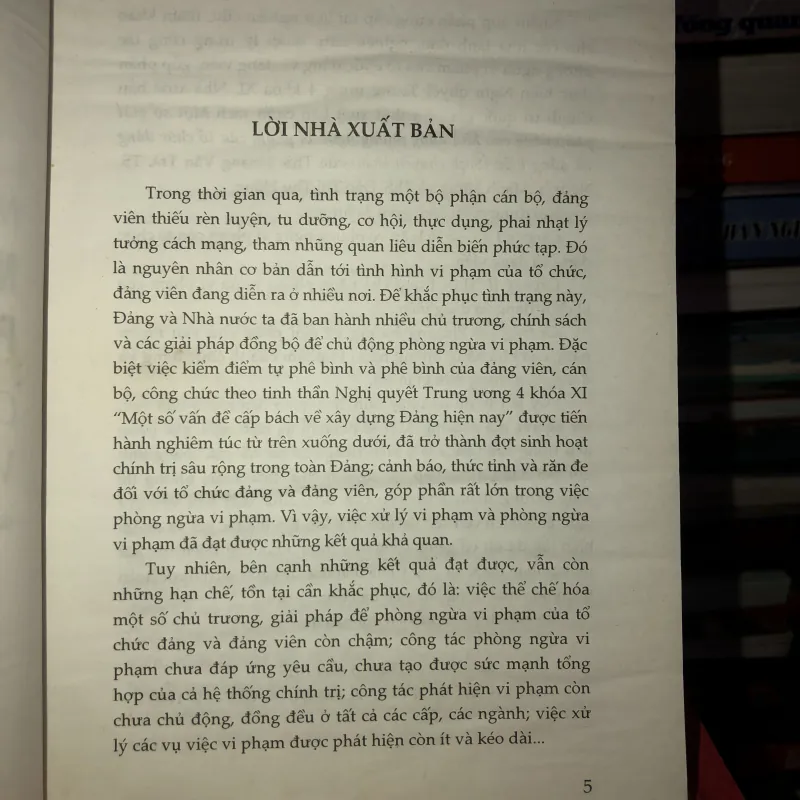 Một số giải pháp nâng cao khả năng phòng ngừa vi phạm của tổ chức đảng và đảng viên 758287