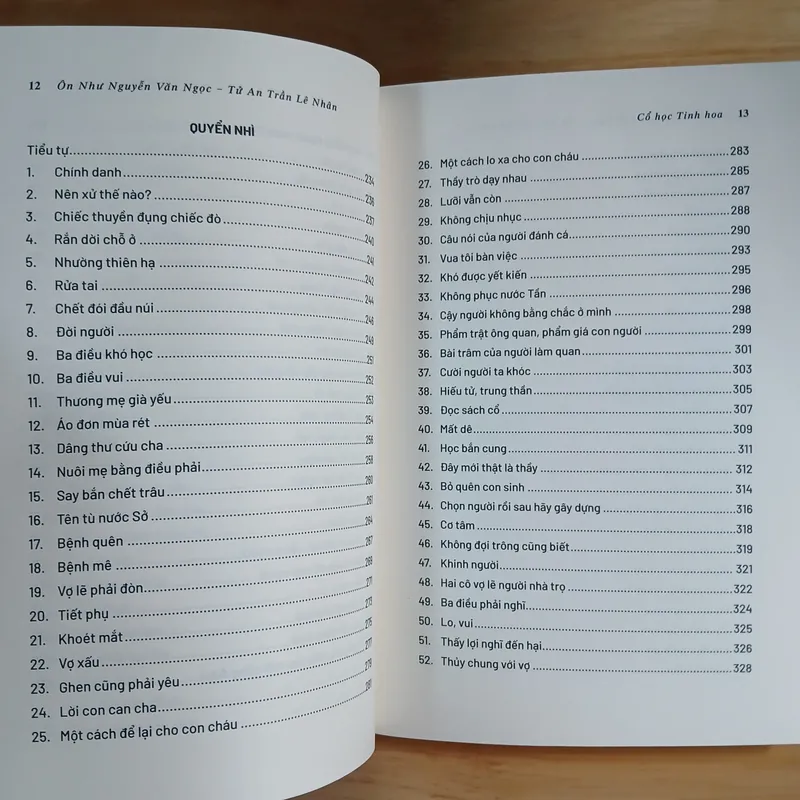Cổ Học Tinh Hoa - Ôn Như Nguyễn Văn Ngọc, Tử An Trần Lê Nhân 700732