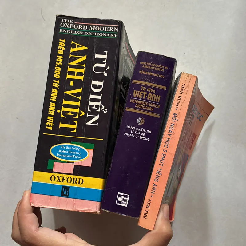 Combo 3 cuốn Mỗi ngày 5 phút tự học Tiếng Anh và Từ điển 714765