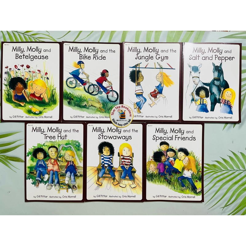 Set sách tiếng Anh Milly Molly set 4 499593