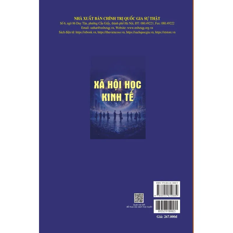 Xã hội học kinh tế (Sách chuyên khảo) 1040548