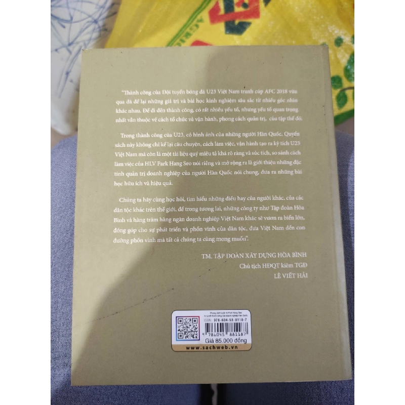 Phong cách quản trị Park Hang SeoHCM01/03 910235