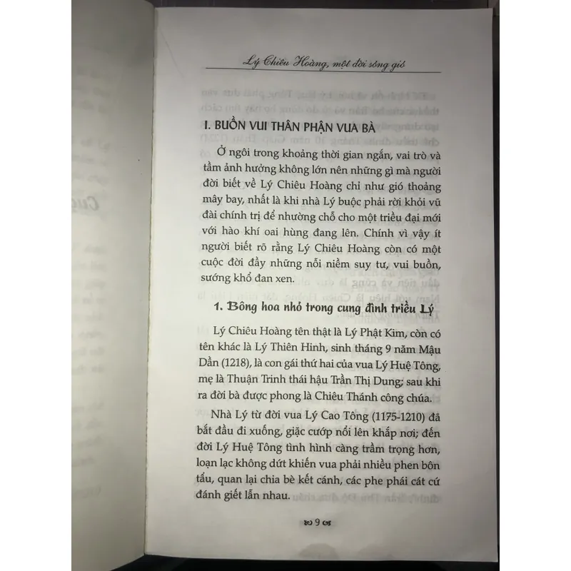Lý Chiêu Hoàng - Một đời sống gió - Lê Thái Dũng 726618