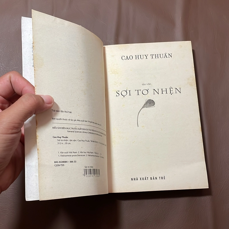 II Tản Văn: Sợi Tơ Nhện - Cao Huy Thuần - 2015 523153