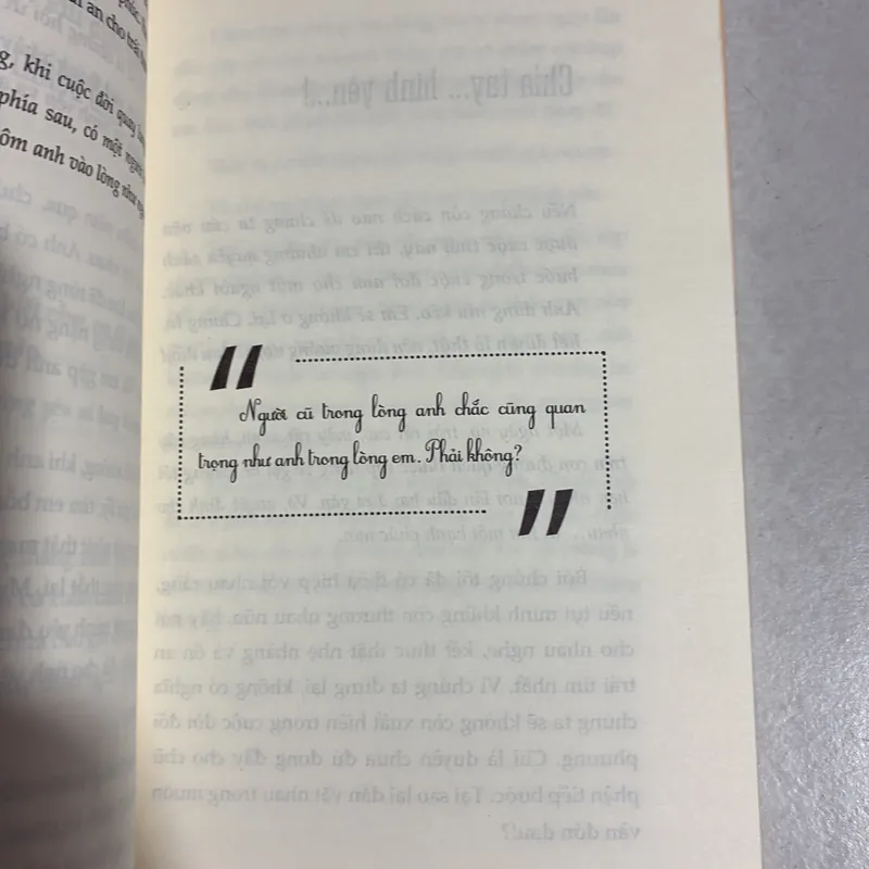 Nghe nói anh muốn chia tay 689571