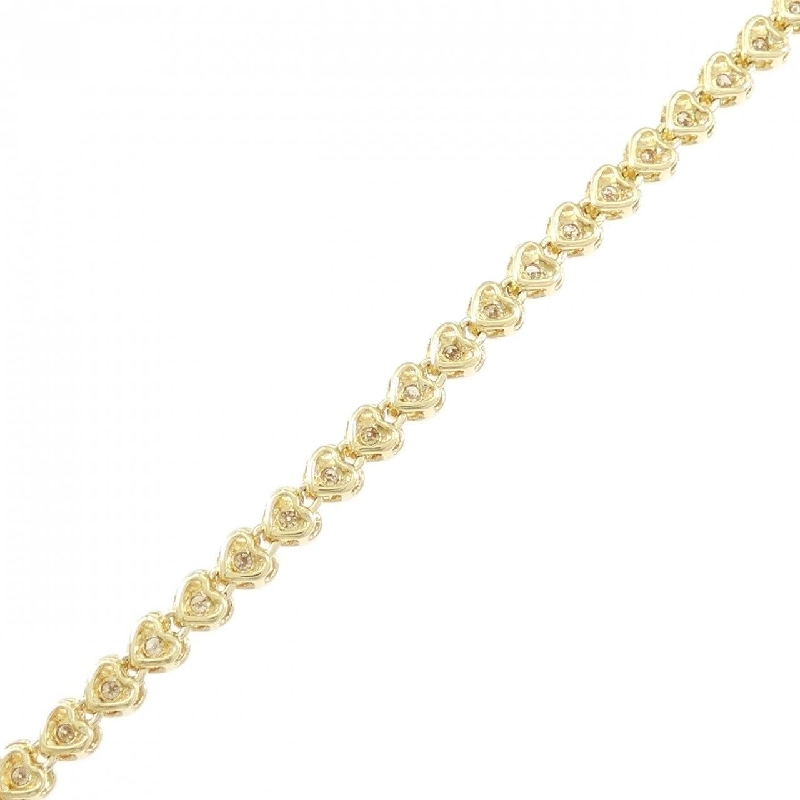 K18YG Dây chuyền trái tim kim cương 1.00CT - Hàng hiệu Authentic 869913