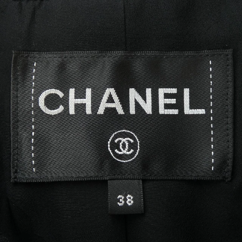 Áo khoác không cổ CHANEL P71829V63372 629726