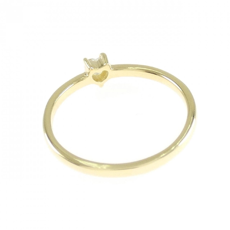 Nhẫn kim cương hình trái tim K18YG 669531