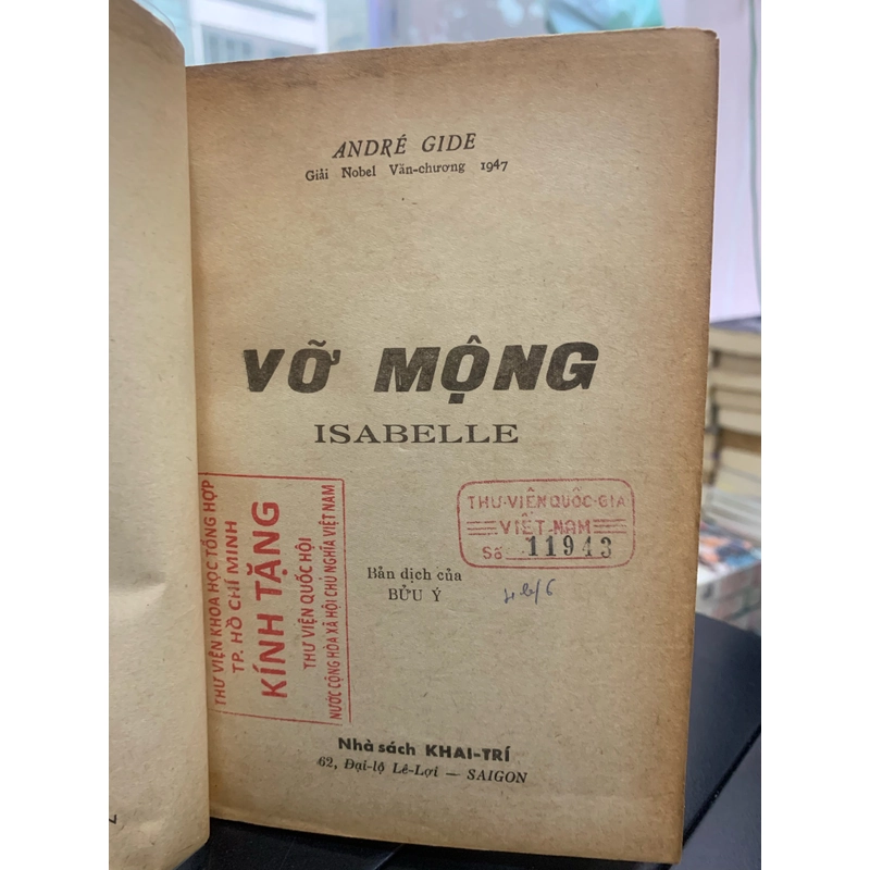 VỠ MỘNG - André Gide 277373