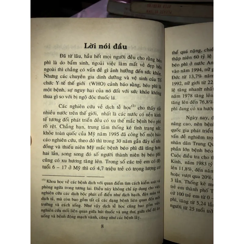 Béo phì và phương thức sinh hoạt - Trương Thu Trăn 1029226