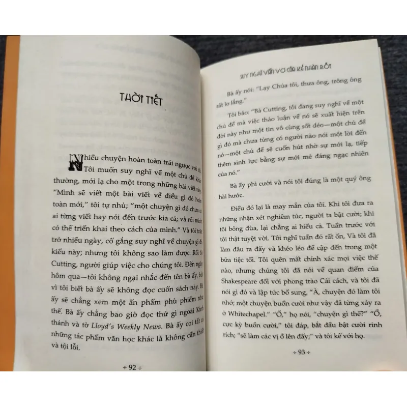 Suy nghĩ vẩn vơ của kẻ nhàn rỗi- Jerome K. Jerome, tiểu luận 1017561