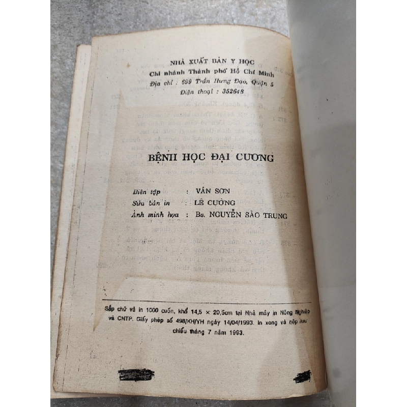 Bệnh Học Đại Cương - Trần Phương Hạnh 507101