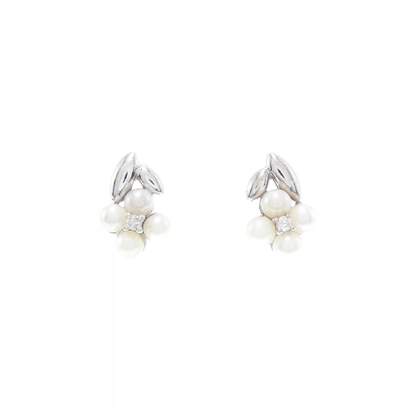 K18WG Bông tai ngọc trai Akoya - Hàng hiệu Authentic 869247