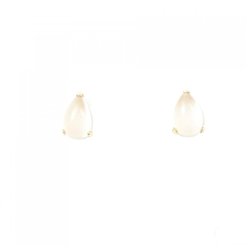 K18YG Bông tai Đá mặt trăng - Hàng hiệu Chính hãng 866062