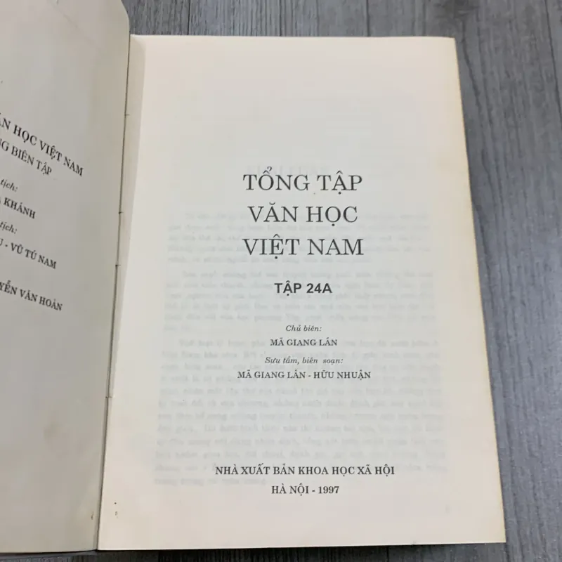Tổng tập văn học việt nam. Tập 24a 757724