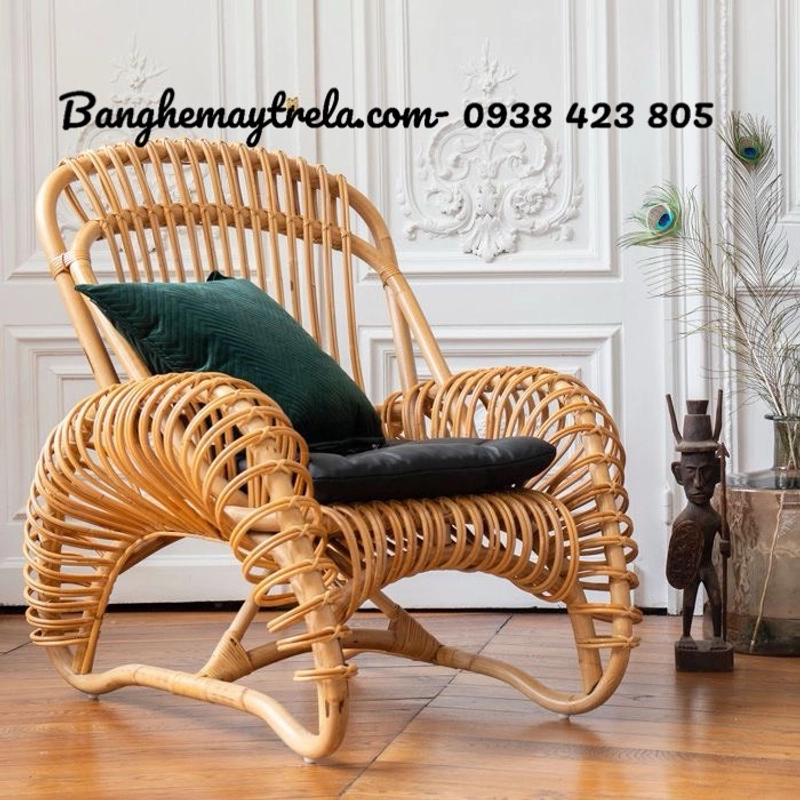 Ghế đọc sách mây tre 444298