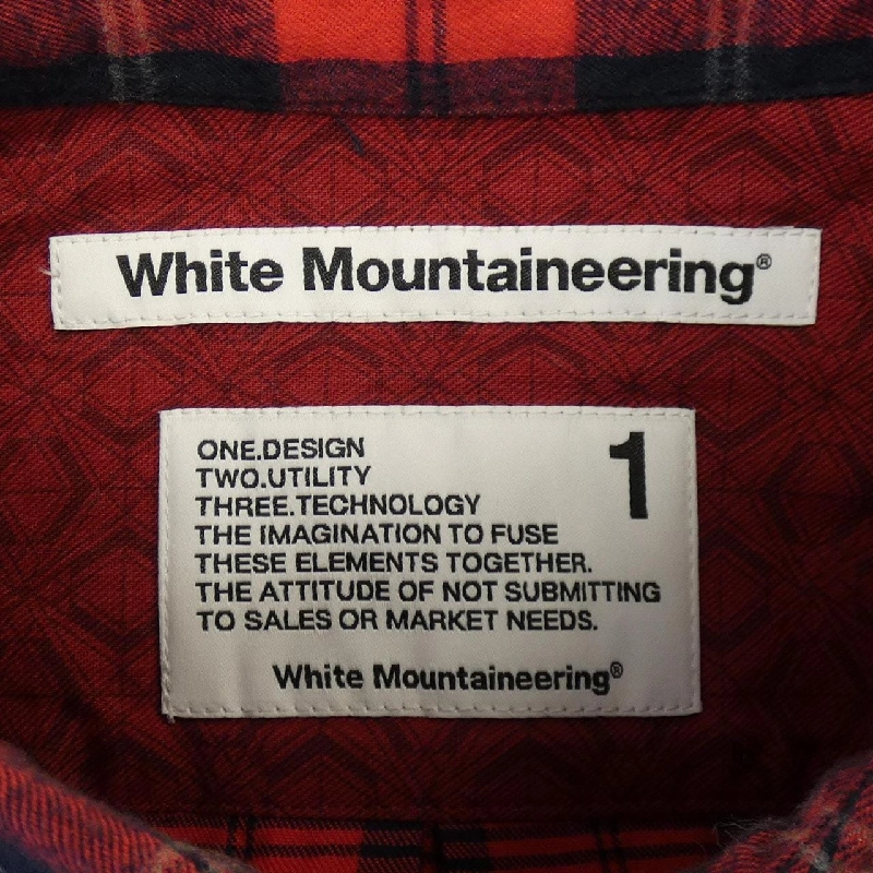 WHITE MOUNTAINEERING WM2173103 Áo sơ mi - Hàng hiệu Authentic 899273