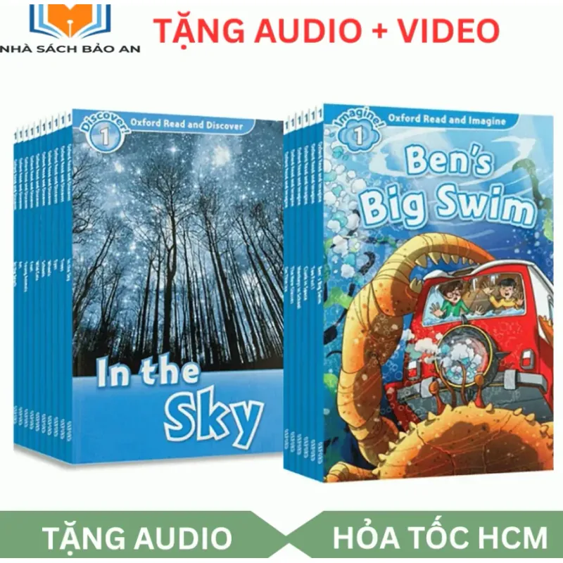 Sách khoa học - Oxford read and discover/imagine level 1, 20 cuốn tặng file nghe 936574