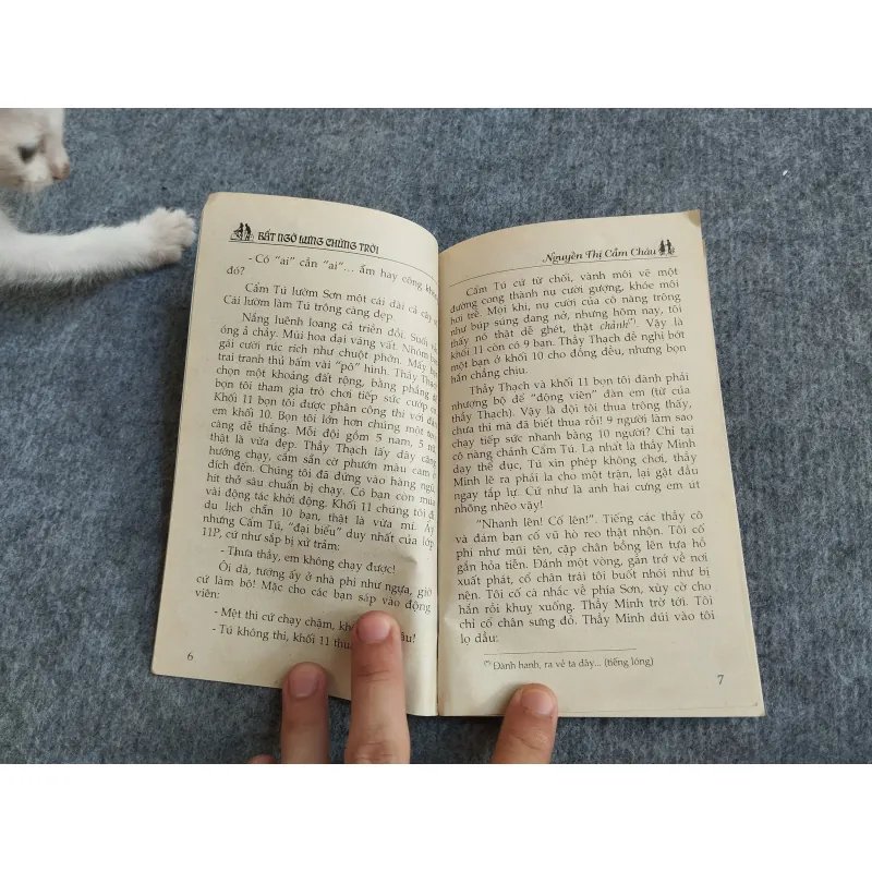 BẤT NGỜ LƯNG CHỪNG TRỜI - NGUYỄN THỊ CẨM CHÂU 567831