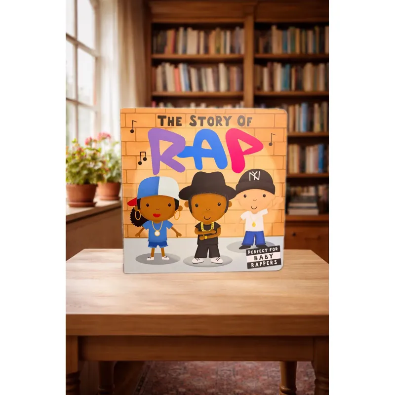 Board book The Story of Rap (Lịch sử nhạc Rap) 797187