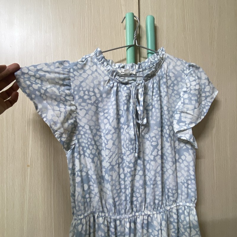 Đầm voan Blue Pepper size L ngực 98-100 có lót mới 98% 146428