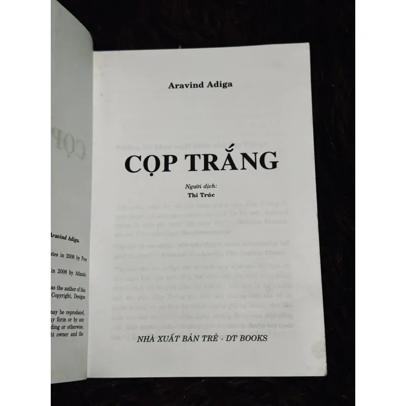 Cọp trắng (Man Booker 2008) 1023789