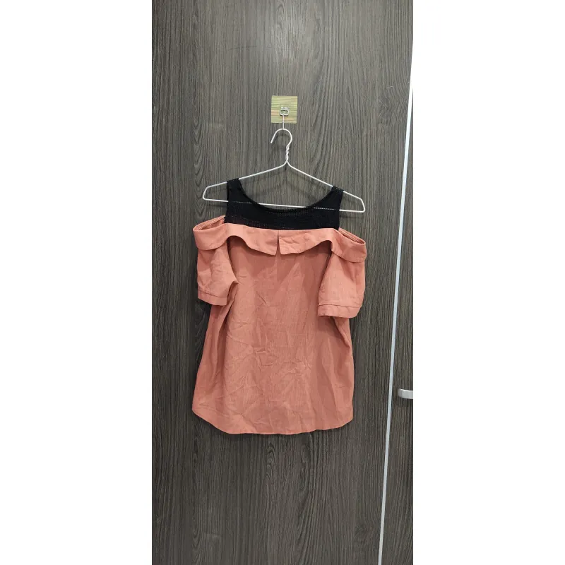 Áo kiểu nữ phối 2 màu dễ thương 933668