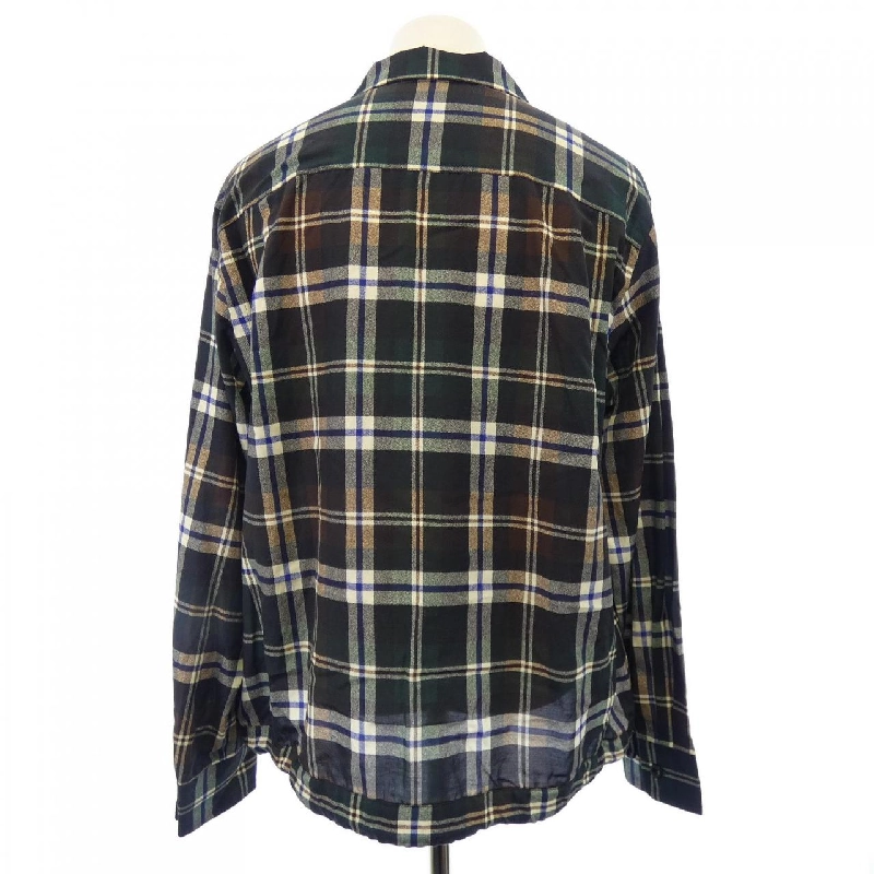 Áo sơ mi kẻ sọc SACAI PLAID PRINT SHIRT 25-03726M - Hàng hiệu Chính hãng 893731