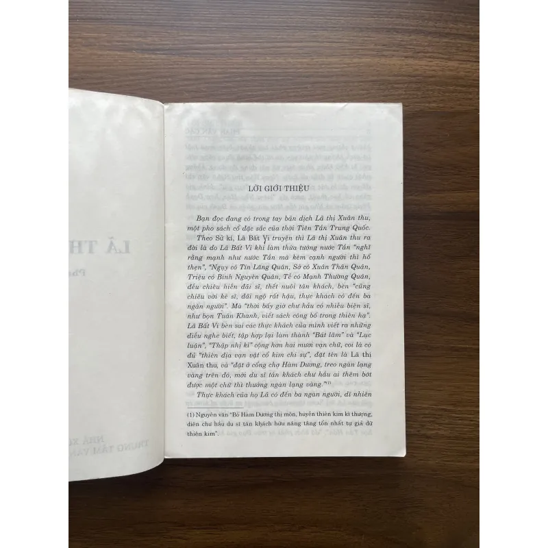 Lã Thị Xuân Thu - Lã Bất Vi 974249