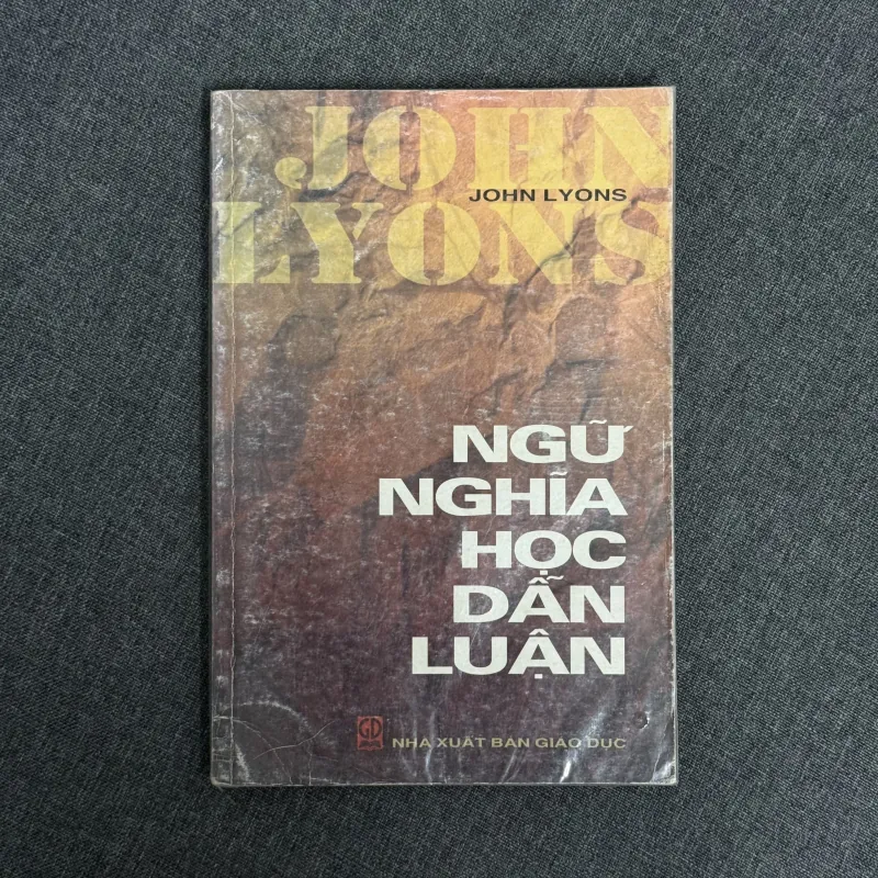 Ngữ nghĩa học dẫn luận - John Lyons 1035340
