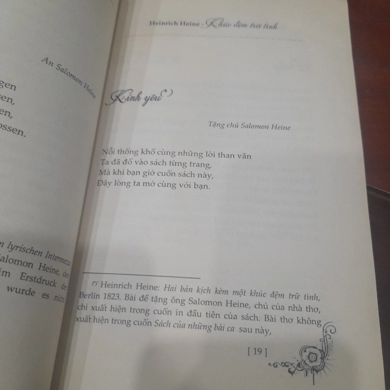 Heinrich Heine - Lyrisches intermezzo/ Khúc đệm trữ tình (song ngữ Đức - Việt) 309195