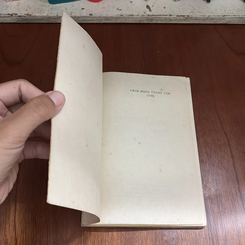 II Sách Xưa: Cách Mạng Tháng Tám 1945 (In Lần Thứ Hai) - 1971 602992