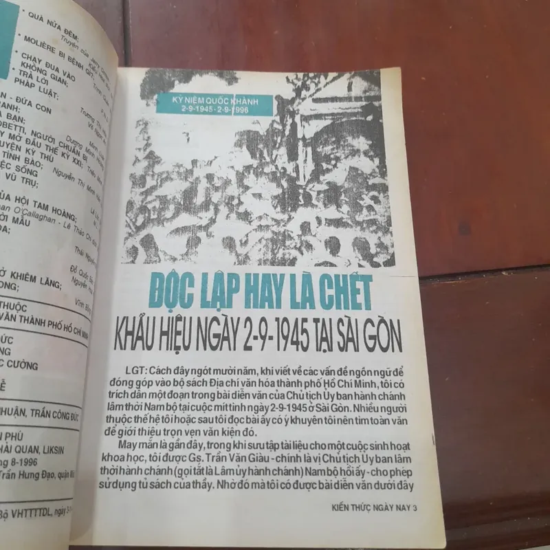 KIẾN THỨC NGÀY NAY số 220 ngày 01.09.1996 590624