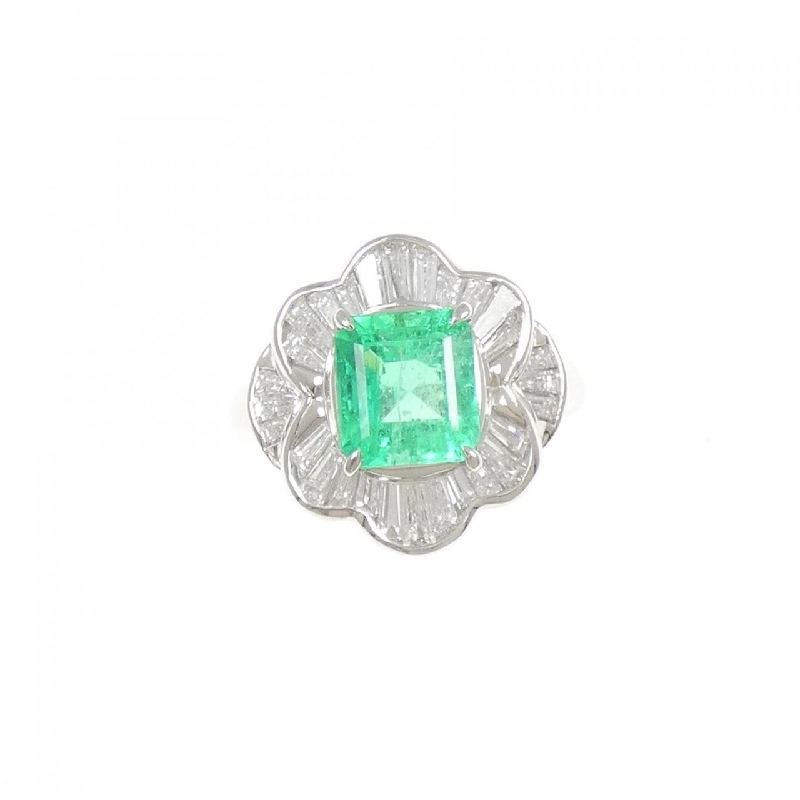 Nhẫn Emerald PT900 1.91CT - Hàng hiệu Chính hãng 852337