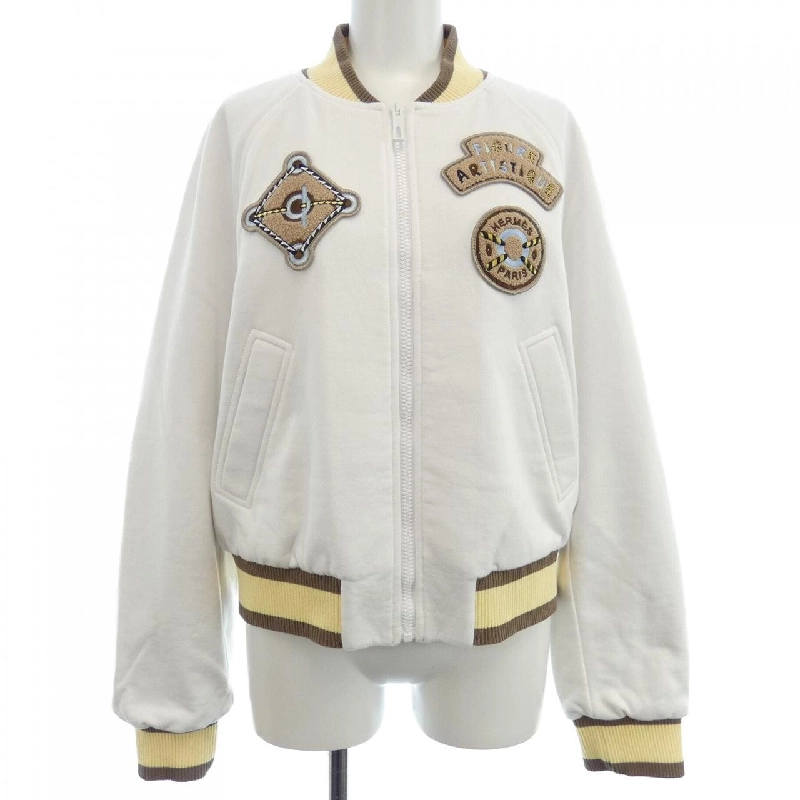 Áo khoác HERMES FIGURE ARTISTIQUE VARSITY EMBROIDE 3H4208DD 631542