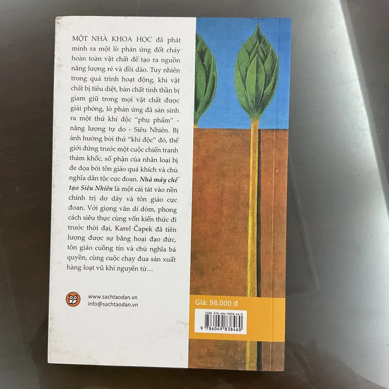 [KHOA HỌC VIỄN TƯỞNG] Nhà máy chế tạo siêu nhiên - Karel Capek 699322