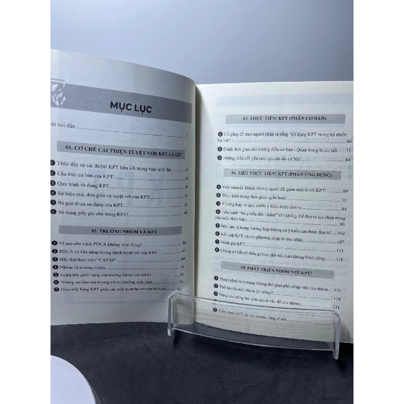 KPT Bí quyết xây dựng đội nhóm tự quản đạt hiệu suất cao 2021 mới 90% Amano Masaru HPB1607 KỸ NĂNG 916420