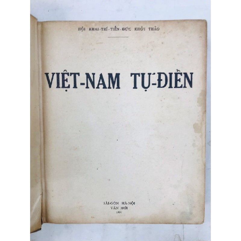 Việt Nam Tự Điển - Hội Khai Trí Tiến Đức 1954 128729