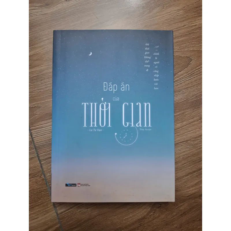 Đáp án của thời gian - Lư Tư Hạo - Tản văn / Kỹ năng sống 781209