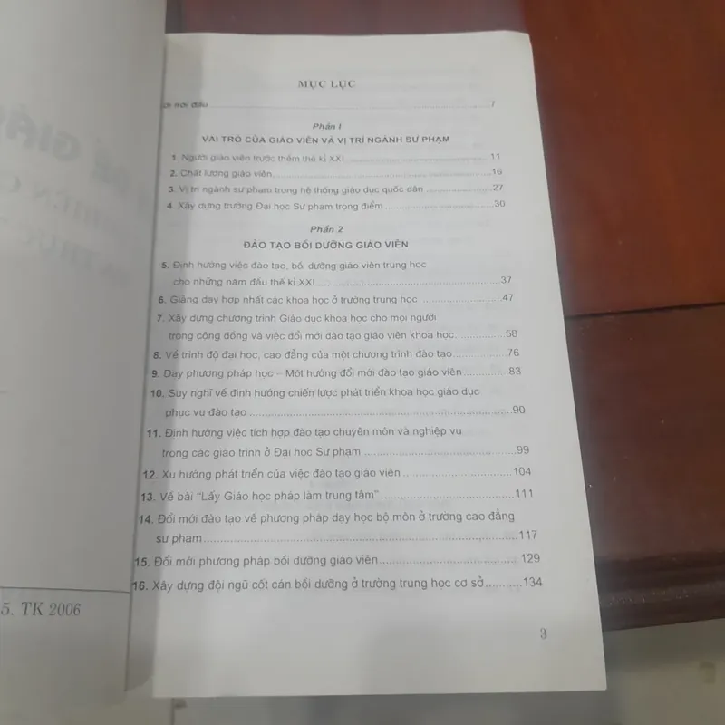VẤN ĐỀ GIÁO VIÊN, những nghiên cứu lý luận và thực tiễn 570064