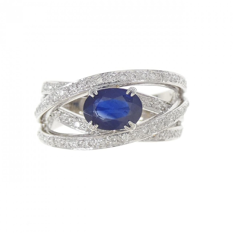 Nhẫn Sapphire PT900 0.95CT - Hàng hiệu Chính hãng 851849